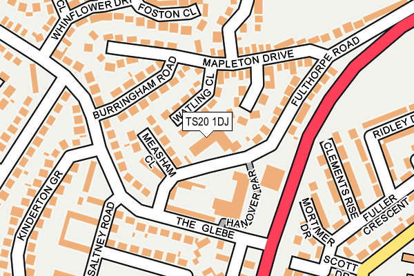 TS20 1DJ map - OS OpenMap – Local (Ordnance Survey) TS20 1DJ map - OS OpenMap – Local (Ordnance Survey)