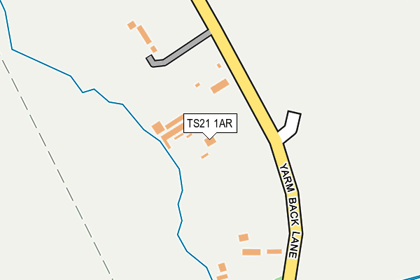 TS21 1AR map - OS OpenMap – Local (Ordnance Survey) TS21 1AR map - OS OpenMap – Local (Ordnance Survey)