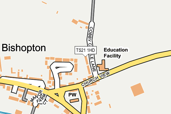 TS21 1HD map - OS OpenMap – Local (Ordnance Survey) TS21 1HD map - OS OpenMap – Local (Ordnance Survey)