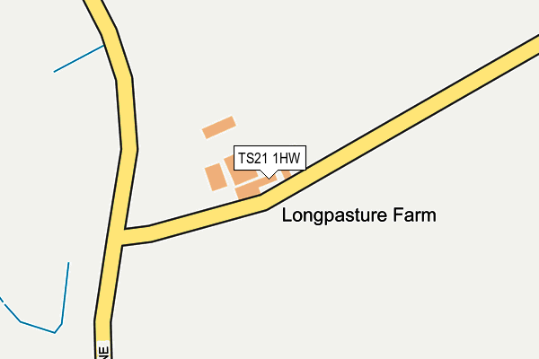 TS21 1HW map - OS OpenMap – Local (Ordnance Survey) TS21 1HW map - OS OpenMap – Local (Ordnance Survey)