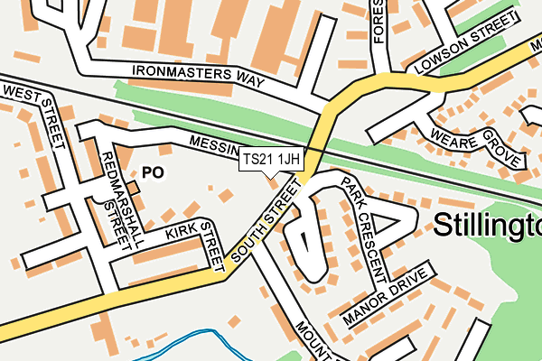 TS21 1JH map - OS OpenMap – Local (Ordnance Survey) TS21 1JH map - OS OpenMap – Local (Ordnance Survey)