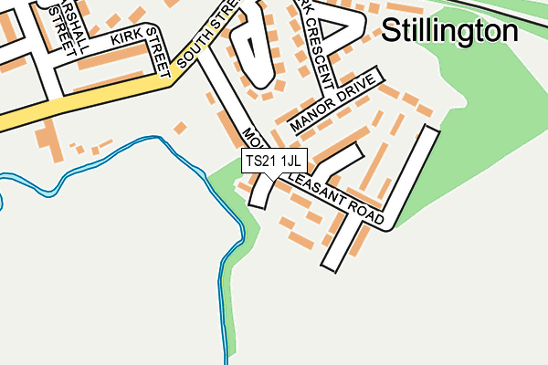 TS21 1JL map - OS OpenMap – Local (Ordnance Survey) TS21 1JL map - OS OpenMap – Local (Ordnance Survey)