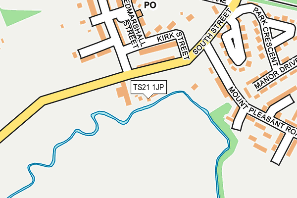 TS21 1JP map - OS OpenMap – Local (Ordnance Survey) TS21 1JP map - OS OpenMap – Local (Ordnance Survey)