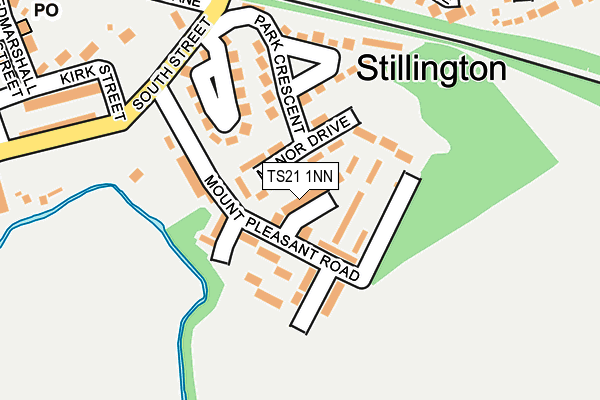 TS21 1NN map - OS OpenMap – Local (Ordnance Survey) TS21 1NN map - OS OpenMap – Local (Ordnance Survey)
