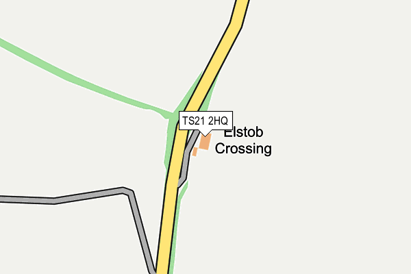 TS21 2HQ map - OS OpenMap – Local (Ordnance Survey) TS21 2HQ map - OS OpenMap – Local (Ordnance Survey)