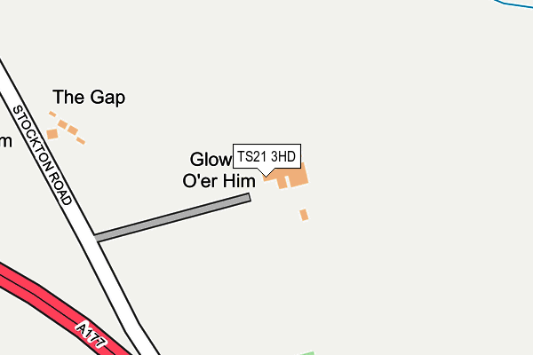 TS21 3HD map - OS OpenMap – Local (Ordnance Survey) TS21 3HD map - OS OpenMap – Local (Ordnance Survey)