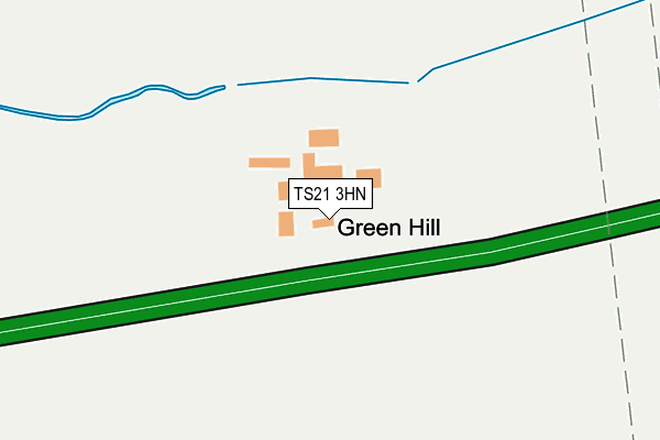 TS21 3HN map - OS OpenMap – Local (Ordnance Survey) TS21 3HN map - OS OpenMap – Local (Ordnance Survey)