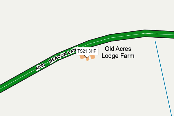 TS21 3HP map - OS OpenMap – Local (Ordnance Survey) TS21 3HP map - OS OpenMap – Local (Ordnance Survey)