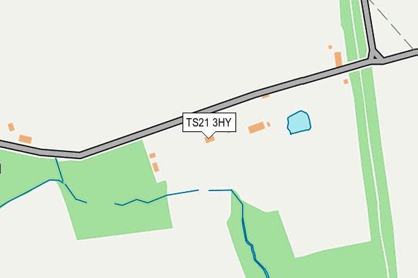 TS21 3HY map - OS OpenMap – Local (Ordnance Survey) TS21 3HY map - OS OpenMap – Local (Ordnance Survey)