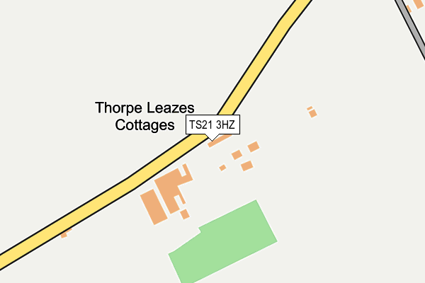 TS21 3HZ map - OS OpenMap – Local (Ordnance Survey) TS21 3HZ map - OS OpenMap – Local (Ordnance Survey)
