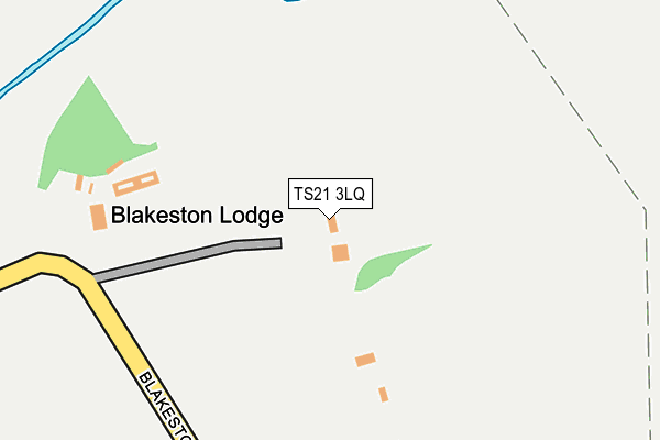 TS21 3LQ map - OS OpenMap – Local (Ordnance Survey) TS21 3LQ map - OS OpenMap – Local (Ordnance Survey)