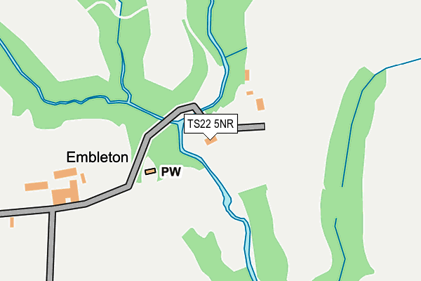 TS22 5NR map - OS OpenMap – Local (Ordnance Survey) TS22 5NR map - OS OpenMap – Local (Ordnance Survey)
