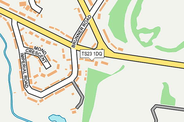 TS23 1DQ map - OS OpenMap – Local (Ordnance Survey) TS23 1DQ map - OS OpenMap – Local (Ordnance Survey)