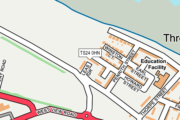 TS24 0HN map - OS OpenMap – Local (Ordnance Survey) TS24 0HN map - OS OpenMap – Local (Ordnance Survey)