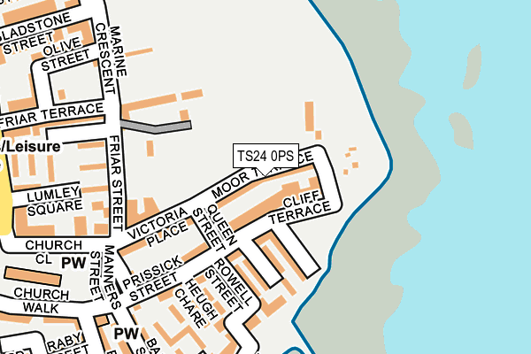 TS24 0PS map - OS OpenMap – Local (Ordnance Survey) TS24 0PS map - OS OpenMap – Local (Ordnance Survey)