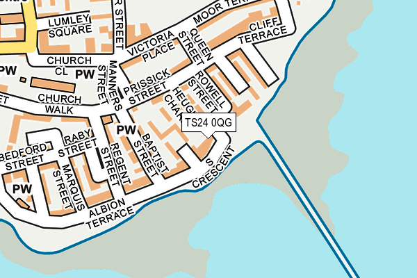 TS24 0QG map - OS OpenMap – Local (Ordnance Survey) TS24 0QG map - OS OpenMap – Local (Ordnance Survey)