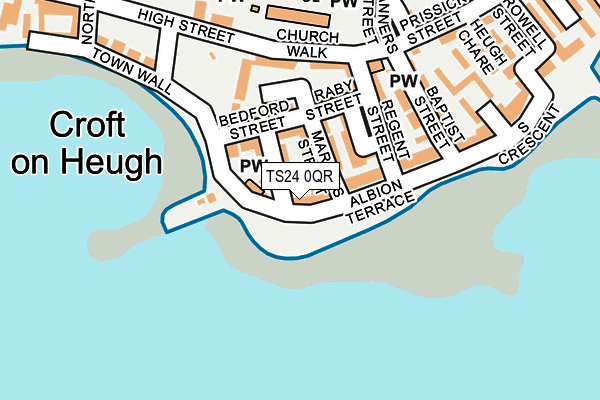 TS24 0QR map - OS OpenMap – Local (Ordnance Survey) TS24 0QR map - OS OpenMap – Local (Ordnance Survey)