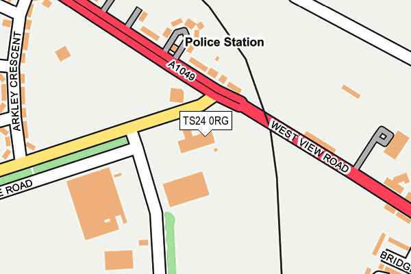 TS24 0RG map - OS OpenMap – Local (Ordnance Survey) TS24 0RG map - OS OpenMap – Local (Ordnance Survey)