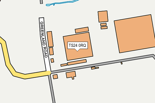 TS24 0RQ map - OS OpenMap – Local (Ordnance Survey) TS24 0RQ map - OS OpenMap – Local (Ordnance Survey)