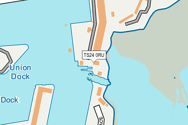 TS24 0RU map - OS OpenMap – Local (Ordnance Survey) TS24 0RU map - OS OpenMap – Local (Ordnance Survey)