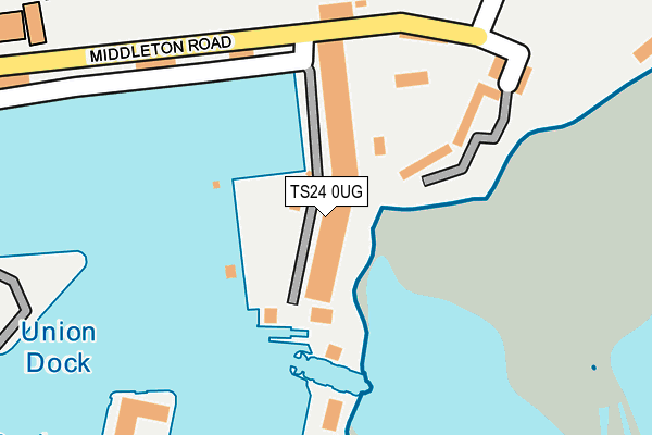 TS24 0UG map - OS OpenMap – Local (Ordnance Survey) TS24 0UG map - OS OpenMap – Local (Ordnance Survey)