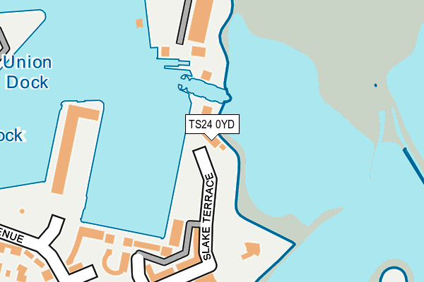 TS24 0YD map - OS OpenMap – Local (Ordnance Survey) TS24 0YD map - OS OpenMap – Local (Ordnance Survey)