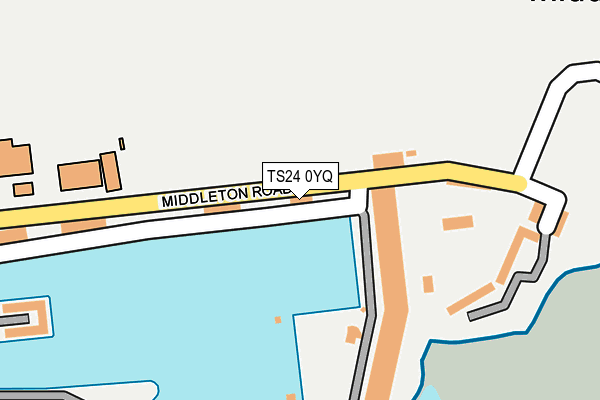 TS24 0YQ map - OS OpenMap – Local (Ordnance Survey) TS24 0YQ map - OS OpenMap – Local (Ordnance Survey)