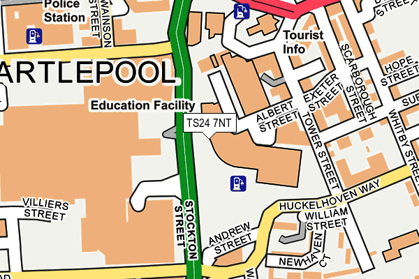 TS24 7NT map - OS OpenMap – Local (Ordnance Survey) TS24 7NT map - OS OpenMap – Local (Ordnance Survey)