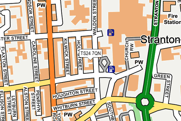 TS24 7QN map - OS OpenMap – Local (Ordnance Survey) TS24 7QN map - OS OpenMap – Local (Ordnance Survey)