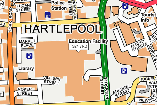 TS24 7RD map - OS OpenMap – Local (Ordnance Survey) TS24 7RD map - OS OpenMap – Local (Ordnance Survey)