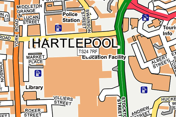 TS24 7RF map - OS OpenMap – Local (Ordnance Survey) TS24 7RF map - OS OpenMap – Local (Ordnance Survey)