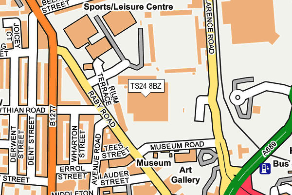 TS24 8BZ map - OS OpenMap – Local (Ordnance Survey) TS24 8BZ map - OS OpenMap – Local (Ordnance Survey)