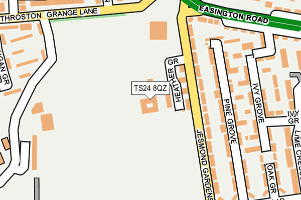 TS24 8QZ map - OS OpenMap – Local (Ordnance Survey) TS24 8QZ map - OS OpenMap – Local (Ordnance Survey)