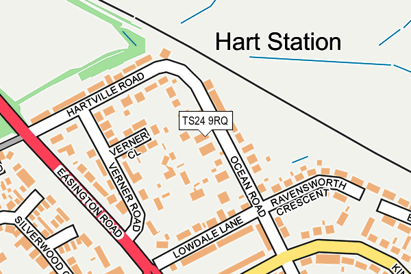 TS24 9RQ map - OS OpenMap – Local (Ordnance Survey) TS24 9RQ map - OS OpenMap – Local (Ordnance Survey)