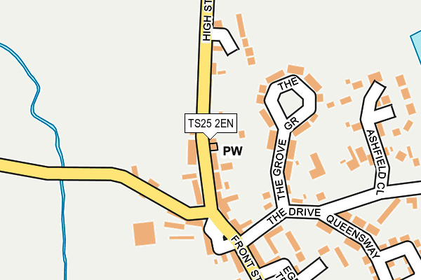 TS25 2EN maps, stats, and open data