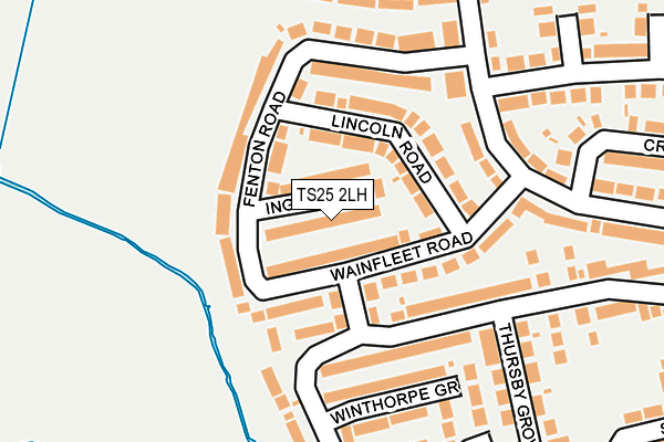 TS25 2LH maps, stats, and open data