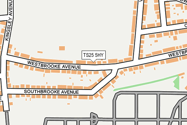 TS25 5HY map - OS OpenMap – Local (Ordnance Survey) TS25 5HY map - OS OpenMap – Local (Ordnance Survey)