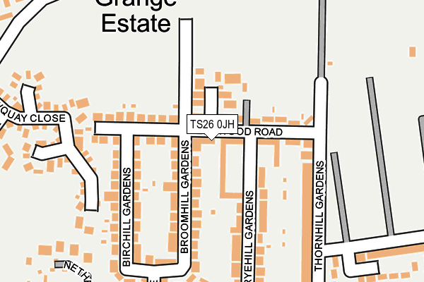 TS26 0JH map - OS OpenMap – Local (Ordnance Survey) TS26 0JH map - OS OpenMap – Local (Ordnance Survey)