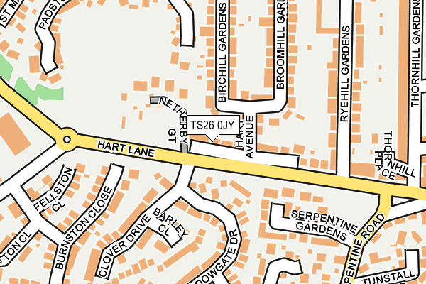 TS26 0JY map - OS OpenMap – Local (Ordnance Survey) TS26 0JY map - OS OpenMap – Local (Ordnance Survey)