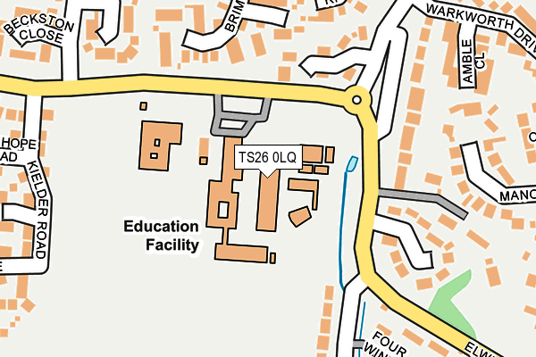 TS26 0LQ map - OS OpenMap – Local (Ordnance Survey) TS26 0LQ map - OS OpenMap – Local (Ordnance Survey)