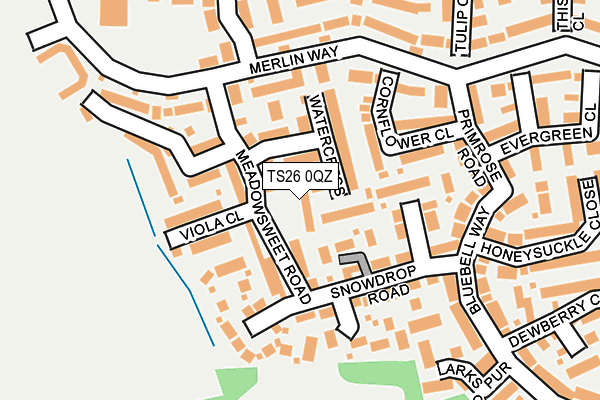 TS26 0QZ map - OS OpenMap – Local (Ordnance Survey) TS26 0QZ map - OS OpenMap – Local (Ordnance Survey)