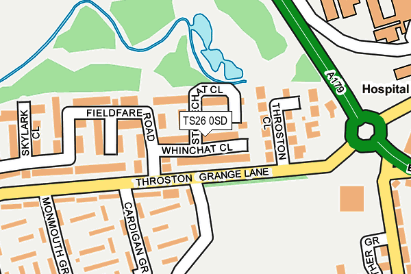 TS26 0SD map - OS OpenMap – Local (Ordnance Survey) TS26 0SD map - OS OpenMap – Local (Ordnance Survey)