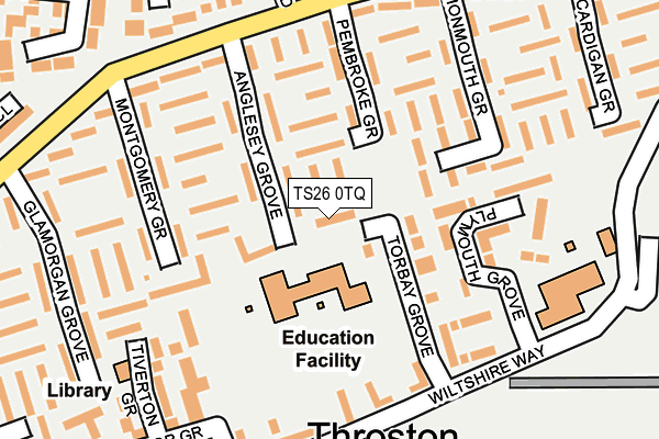 TS26 0TQ map - OS OpenMap – Local (Ordnance Survey) TS26 0TQ map - OS OpenMap – Local (Ordnance Survey)