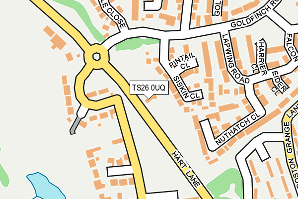 TS26 0UQ map - OS OpenMap – Local (Ordnance Survey) TS26 0UQ map - OS OpenMap – Local (Ordnance Survey)