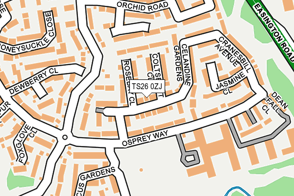 TS26 0ZJ map - OS OpenMap – Local (Ordnance Survey) TS26 0ZJ map - OS OpenMap – Local (Ordnance Survey)