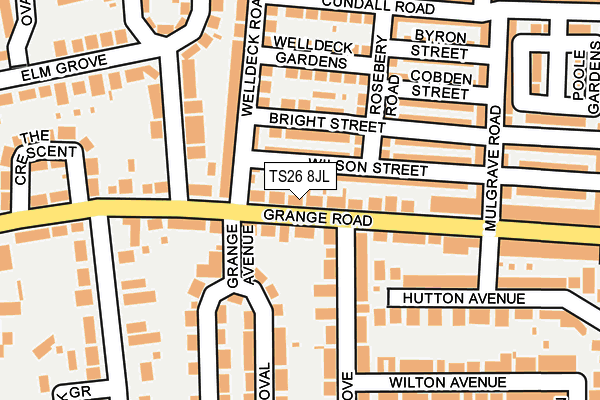 TS26 8JL map - OS OpenMap – Local (Ordnance Survey) TS26 8JL map - OS OpenMap – Local (Ordnance Survey)