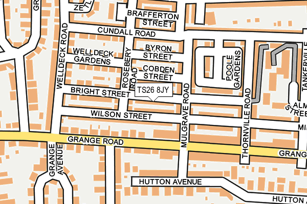 TS26 8JY map - OS OpenMap – Local (Ordnance Survey) TS26 8JY map - OS OpenMap – Local (Ordnance Survey)
