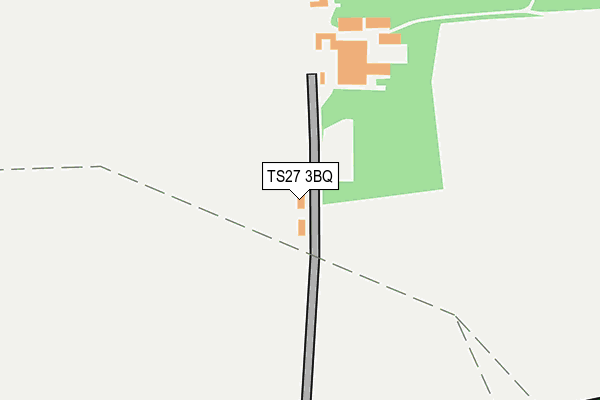 TS27 3BQ map - OS OpenMap – Local (Ordnance Survey) TS27 3BQ map - OS OpenMap – Local (Ordnance Survey)