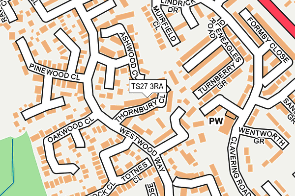 TS27 3RA map - OS OpenMap – Local (Ordnance Survey) TS27 3RA map - OS OpenMap – Local (Ordnance Survey)
