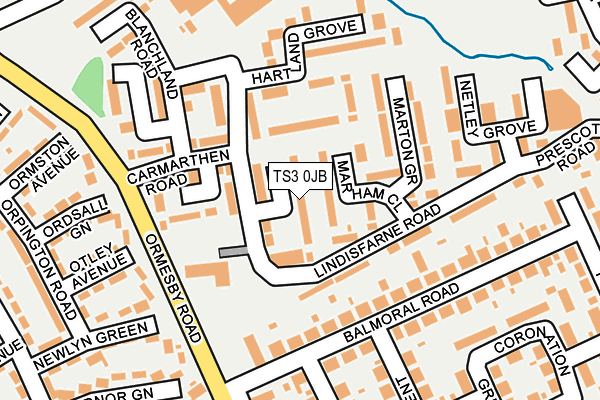 TS3 0JB map - OS OpenMap – Local (Ordnance Survey) TS3 0JB map - OS OpenMap – Local (Ordnance Survey)